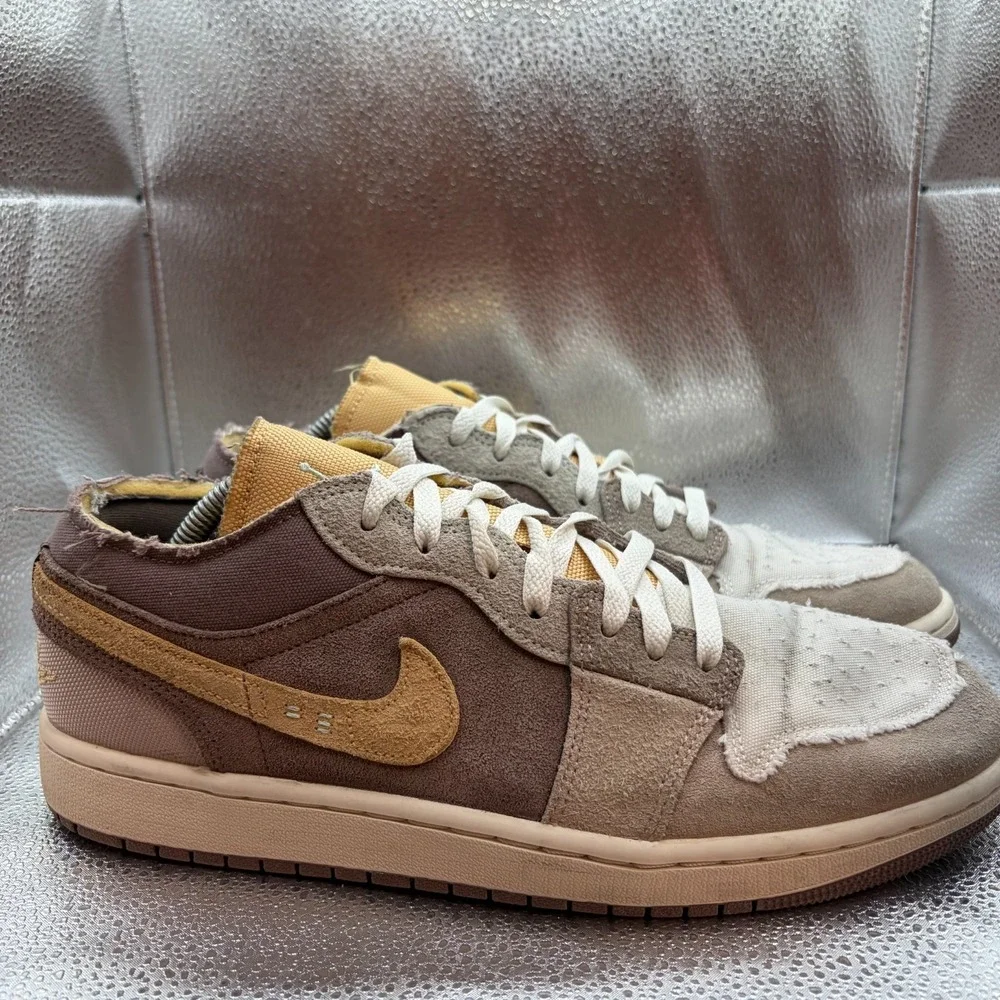 Size 10.5 Nike Air Jordan 1 Low SE Craft Taupe Haze‎ Mens Shoes DN1635-200